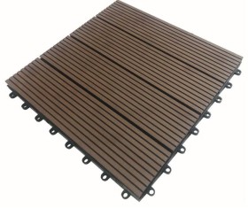Vỉ gỗ nhựa ngoài trời vân sọc