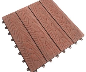 Vỉ gỗ nhựa ngoài trời vân 3D