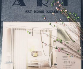 Rèm vải hàn quốc 1